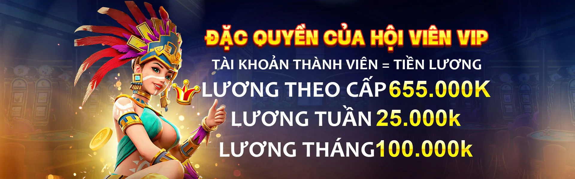 Chương trình VIP độc quyền của vui123 nổ hũ